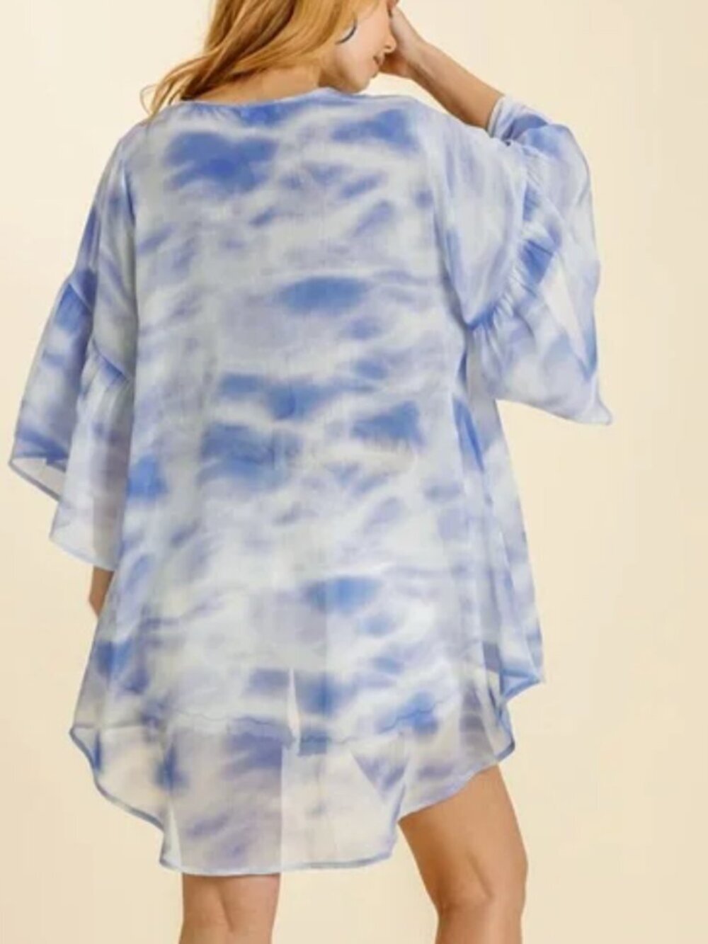 Umgee NWT Flowy Cover Up Kimono - Picture 5 of 6